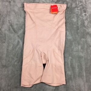Spanx Sculpt Slim Cognito 2X High Waisted Mid Thigh Shorts Shapewear Seamless